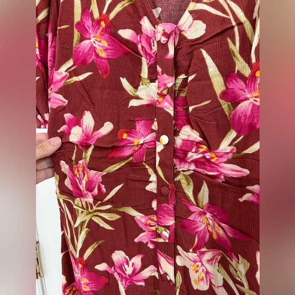 Faherty Sorrento Print Maxi Dress - Size S - NWT - Picture 5 of 9